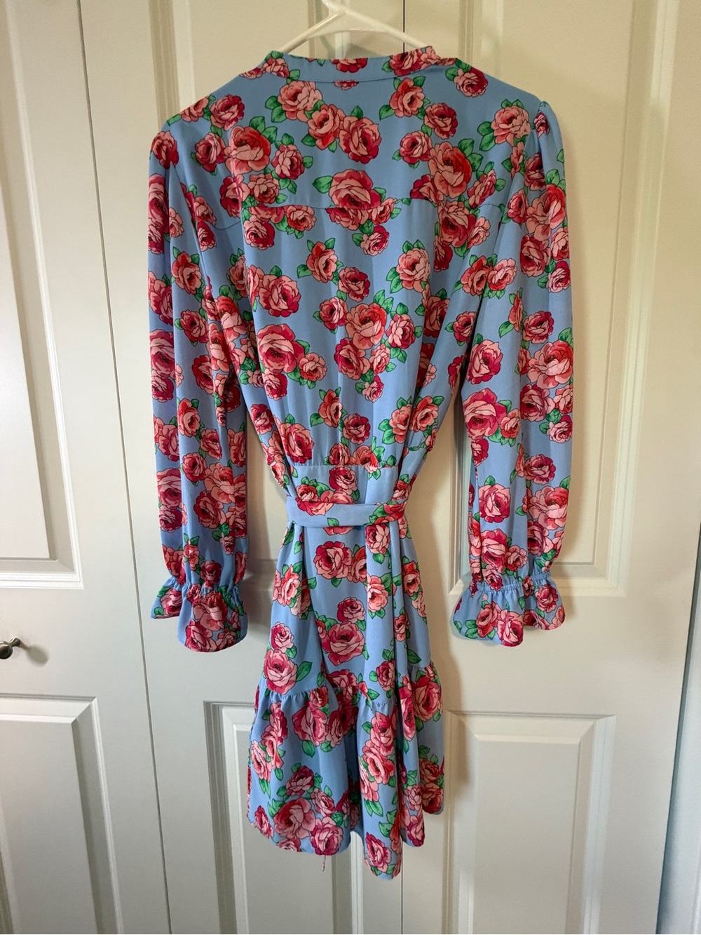 Band Collar Floral April Dress size 10 regular - Picture 3 of 4